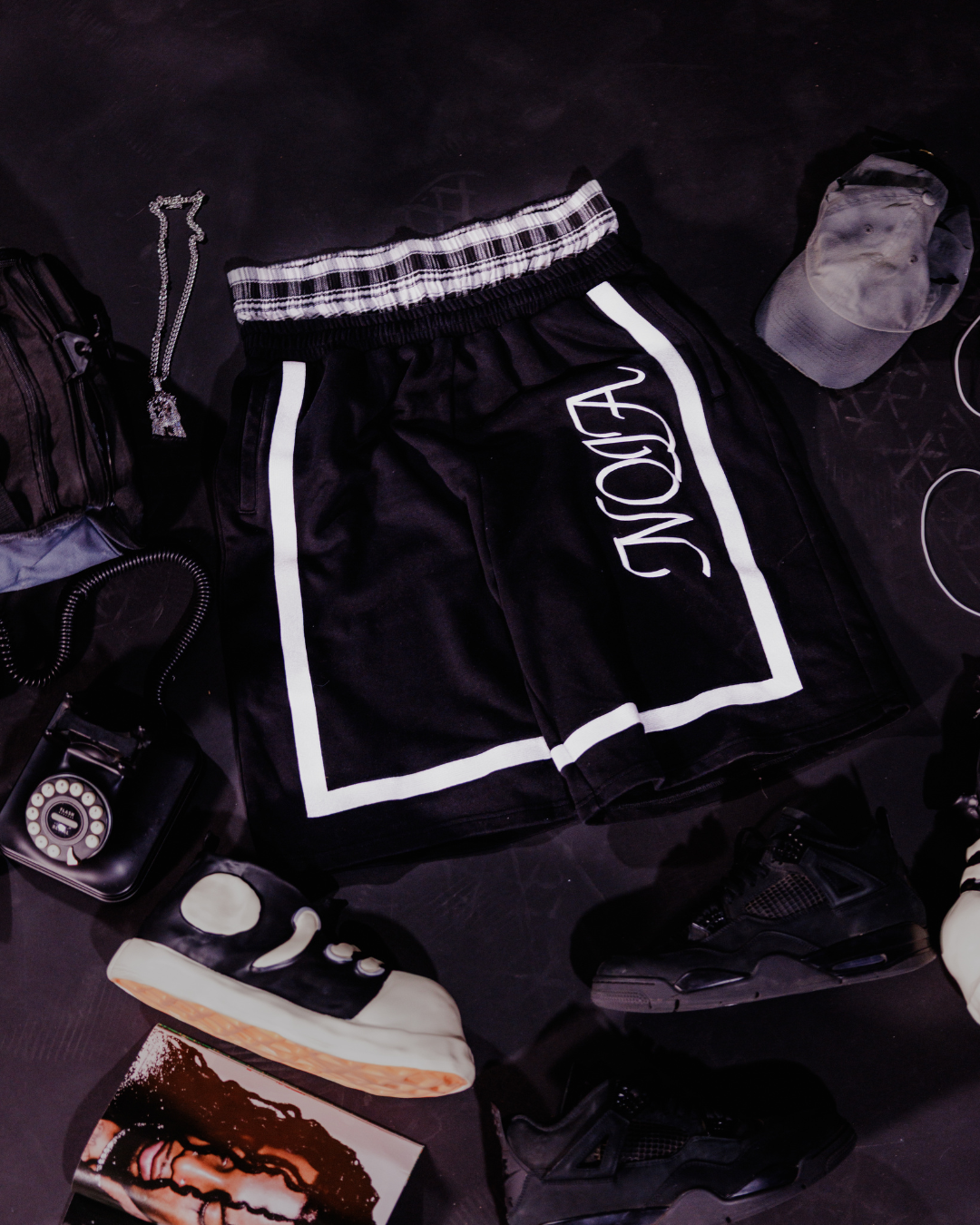 NOIA | BLACK SHORTS