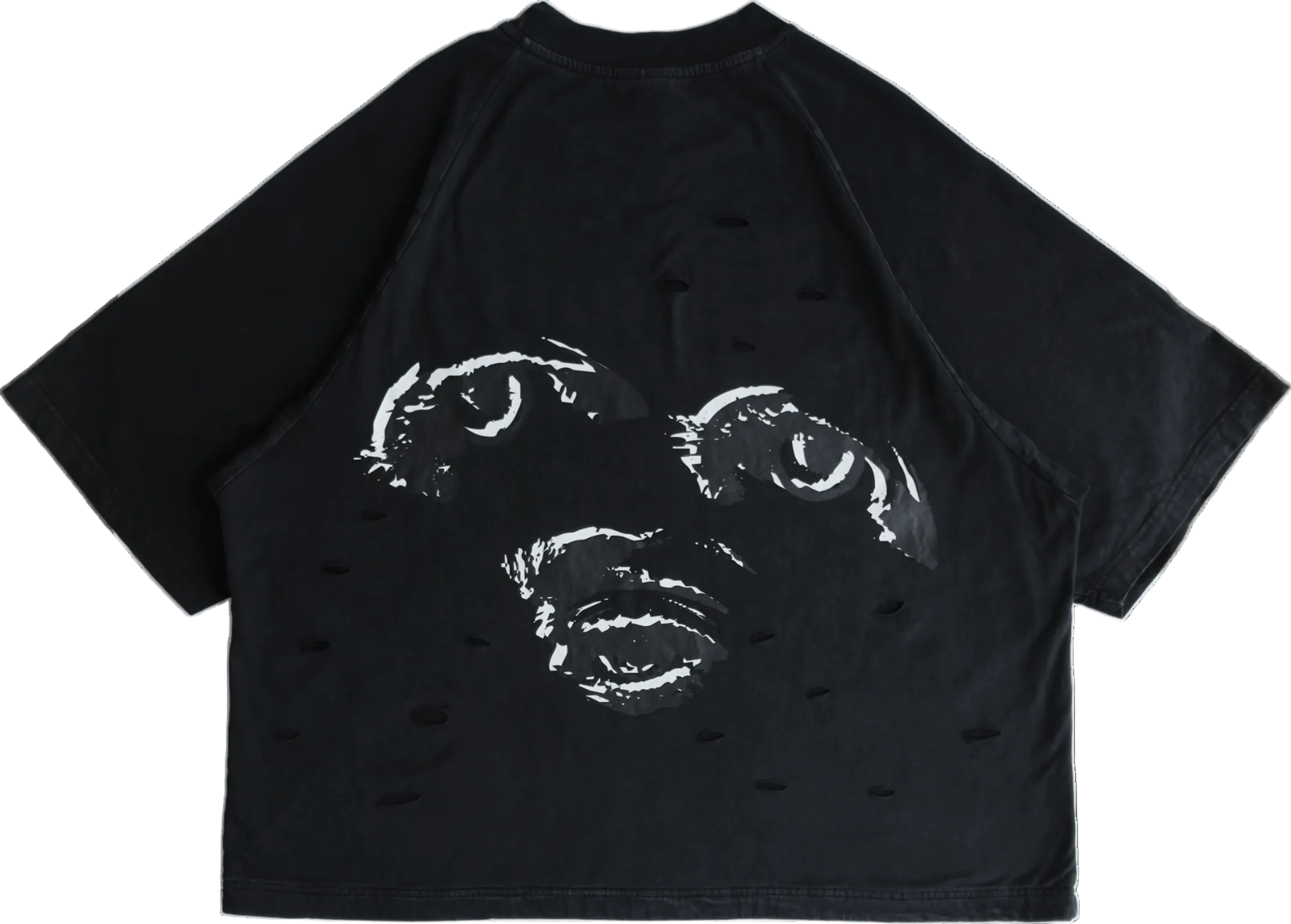 PARANOIA VISION BLACK TEE