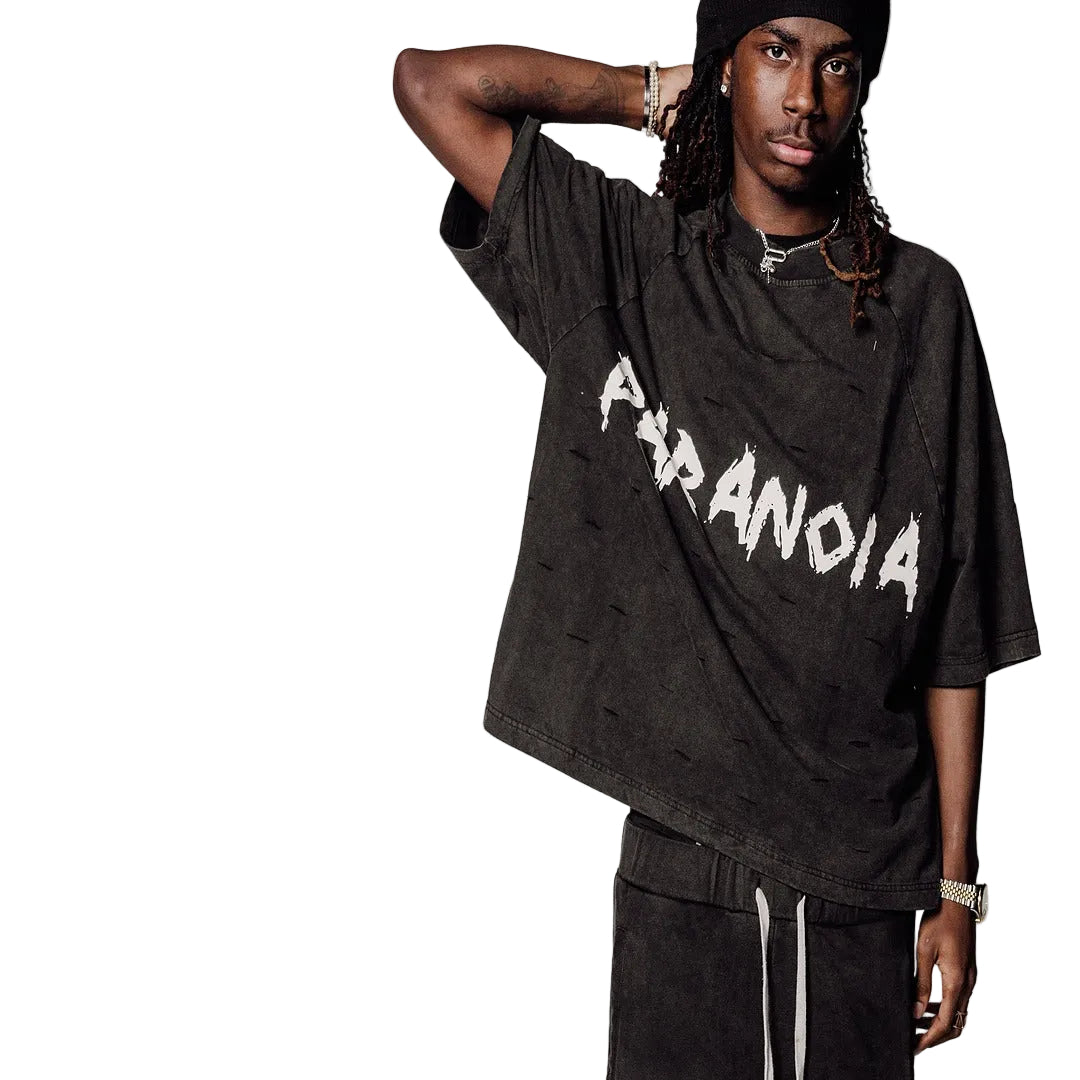 PARANOIA VISION BLACK TEE